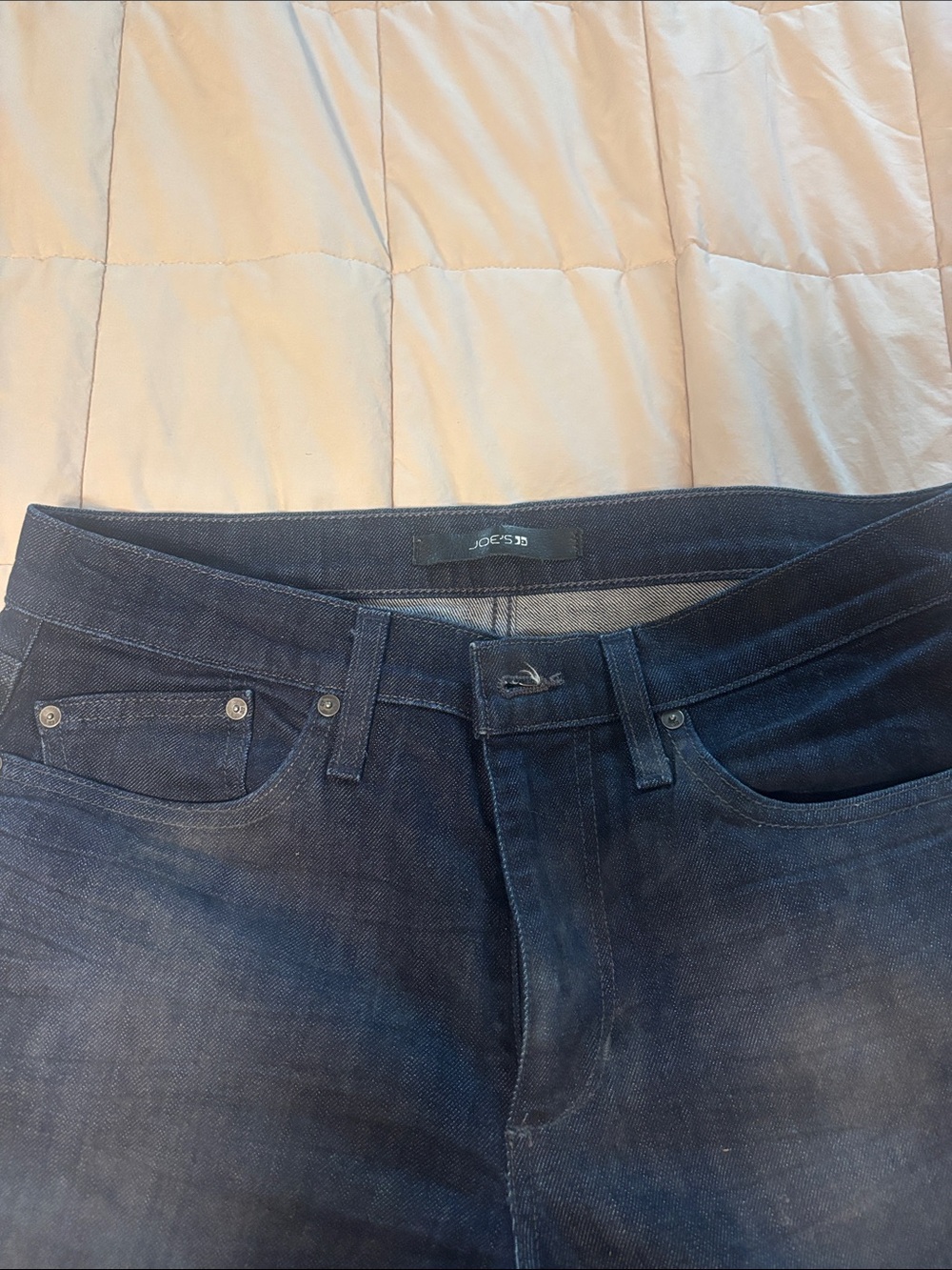 Joe's Jeans Slim Straight Dark Blue Denim